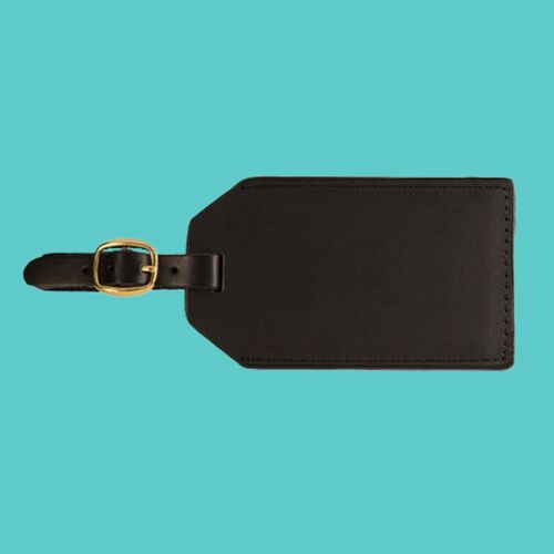 Grand Central Luggage Tag Sueded Leather Thumbnail