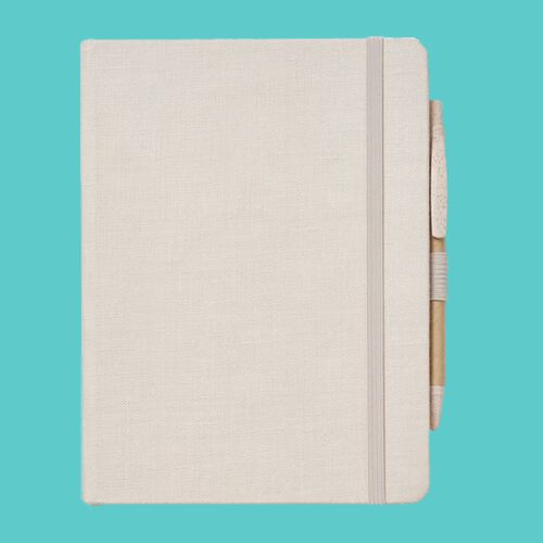 Hemp Journal Notebook & Pen 6" X 8.0125" Thumbnail