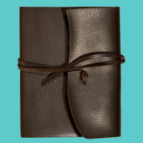 Americana Leather-Wrapped Journal 5.25" X 6.75" Thumbnail
