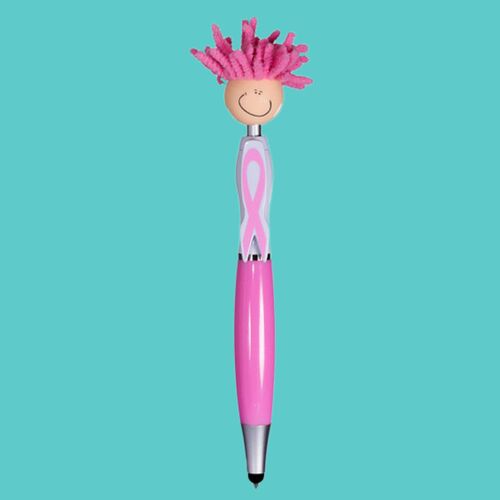 Breast Cancer Awareness Screen Cleaner With Stylus Pen Thumbnail