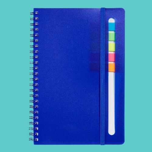 Semester Spiral Notebook With Sticky Flags 6.25" X 8.5" Thumbnail