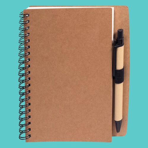 Stone Paper Spiral Notebook & Pen 5.5" X 7" Thumbnail
