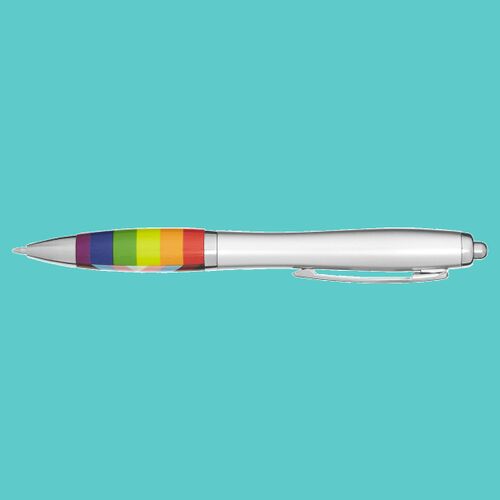 b.free Rainbow Pride Flag Ballpoint Pen Thumbnail