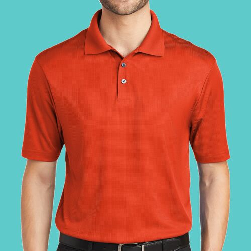 Performance Fine Jacquard Polo Thumbnail