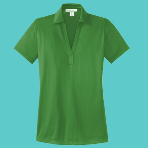 Women's Performance Fine Jacquard Polo Thumbnail