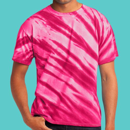 Tiger Stripe Tie Dye Tee Thumbnail
