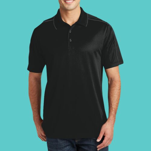 Micropique Sport Wick ® Piped Polo Thumbnail