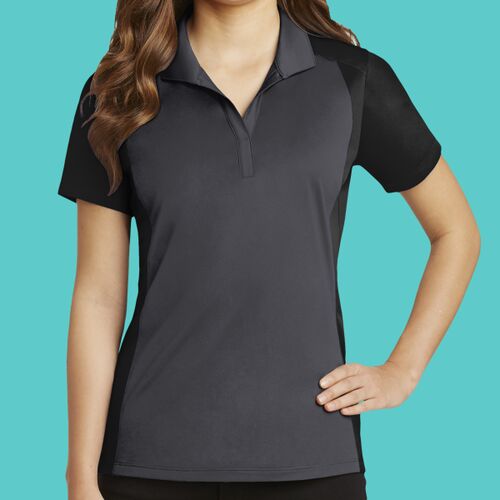 Women's Colorblock Micropique Sport Wick ® Polo Thumbnail
