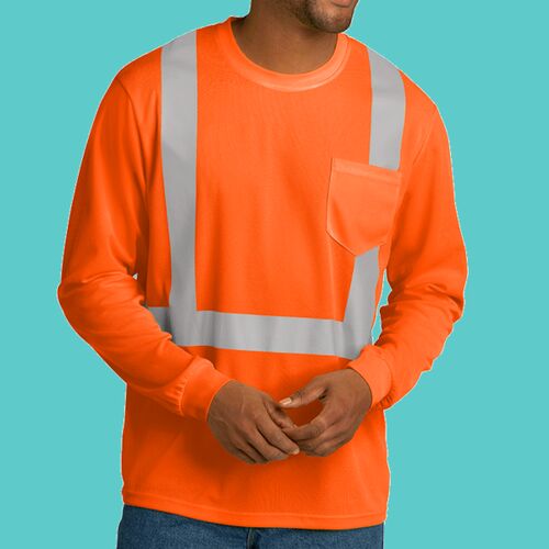 Ansi 107 Class 2 Mesh Long Sleeve Tee Thumbnail