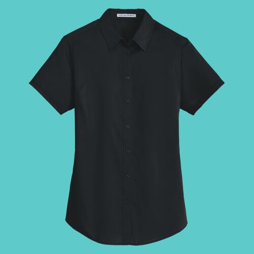 Women's Short Sleeve SuperPro Twill Shirt Thumbnail