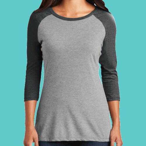 Ladies Perfect Tri ® 3/4 Sleeve Raglan Thumbnail