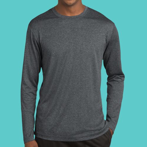 Long Sleeve Heather Contender ™ Tee Thumbnail