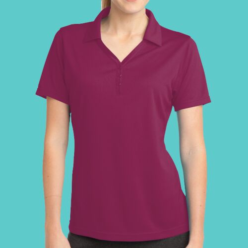 Ladies PosiCharge ® Micro Mesh Polo Thumbnail