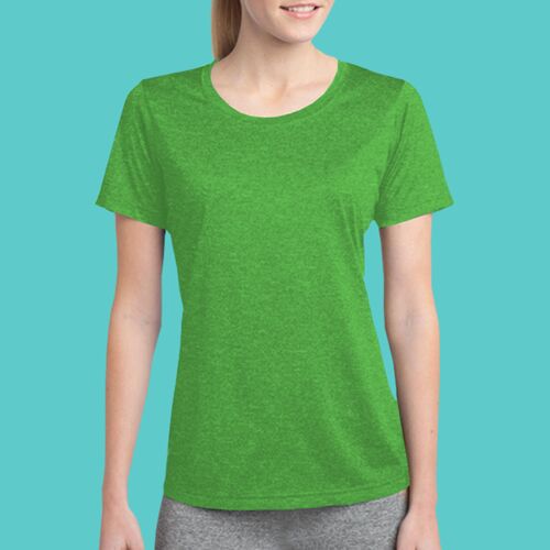 Ladies Heather Contender ™ Scoop Neck Tee Thumbnail