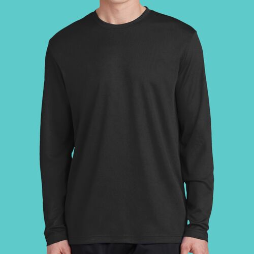 PosiCharge ® RacerMesh ™ Long Sleeve Tee Thumbnail