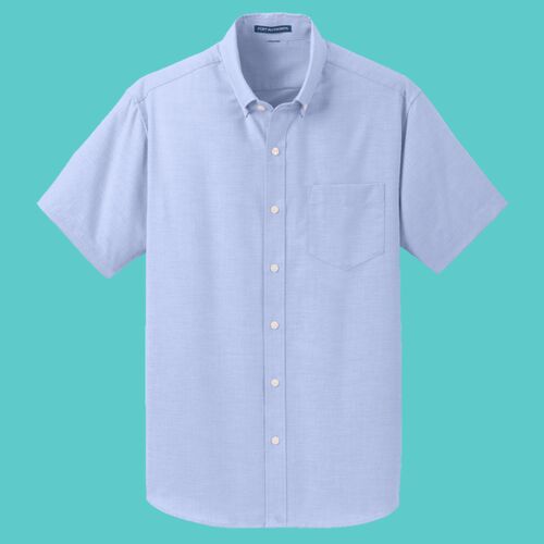 Short Sleeve SuperPro ™ Oxford Shirt Thumbnail