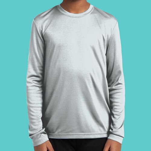 Youth Long Sleeve PosiCharge ® Competitor™ Tee Thumbnail